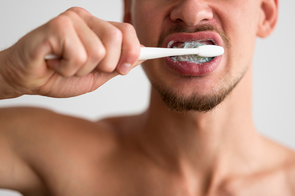 Proper dental brushing